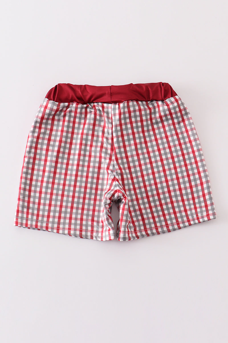 Boys Alabama Elephant Embroidered Swim Trunks