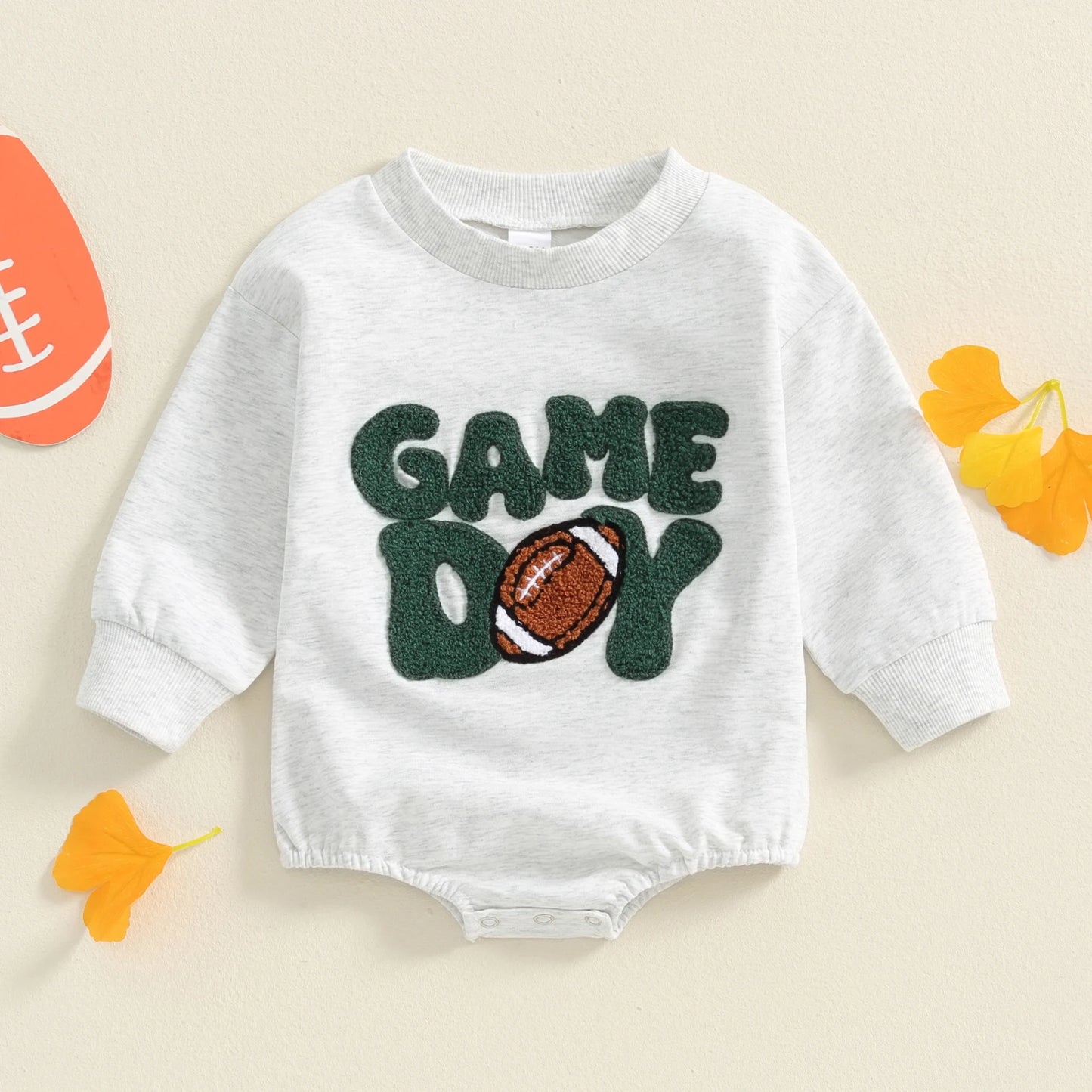 Embroidered Game Day Football Bubble, Unisex